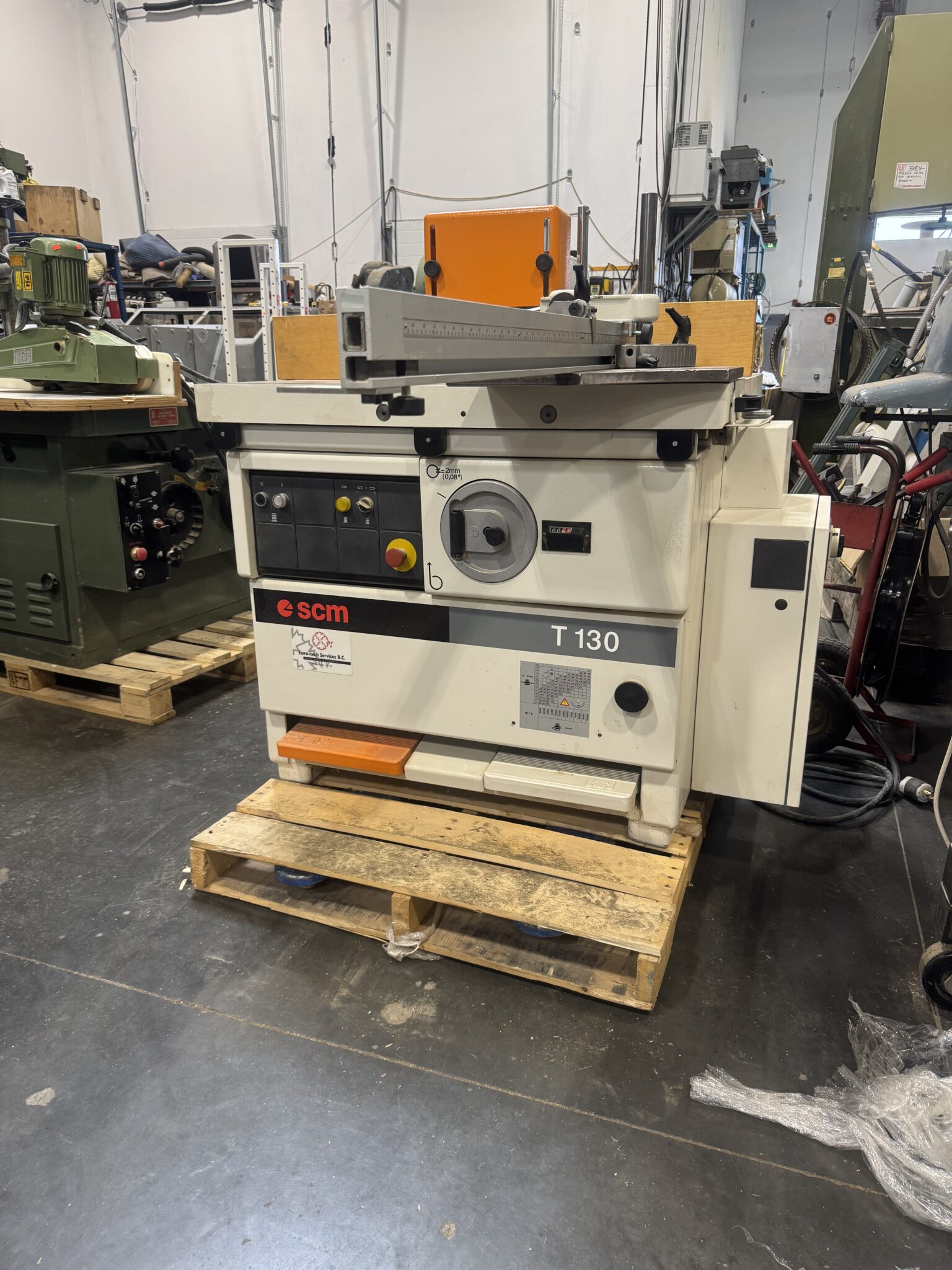 Used SCM T130 NPS Sliding Shaper – Coast Machinery Group
