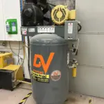Used Devair 7.5 HP Piston Compressor for sale