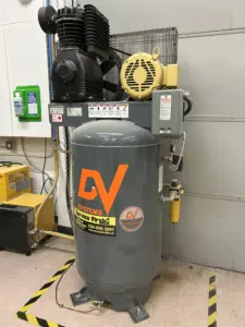 Used Devair 7.5 HP Piston Compressor for sale