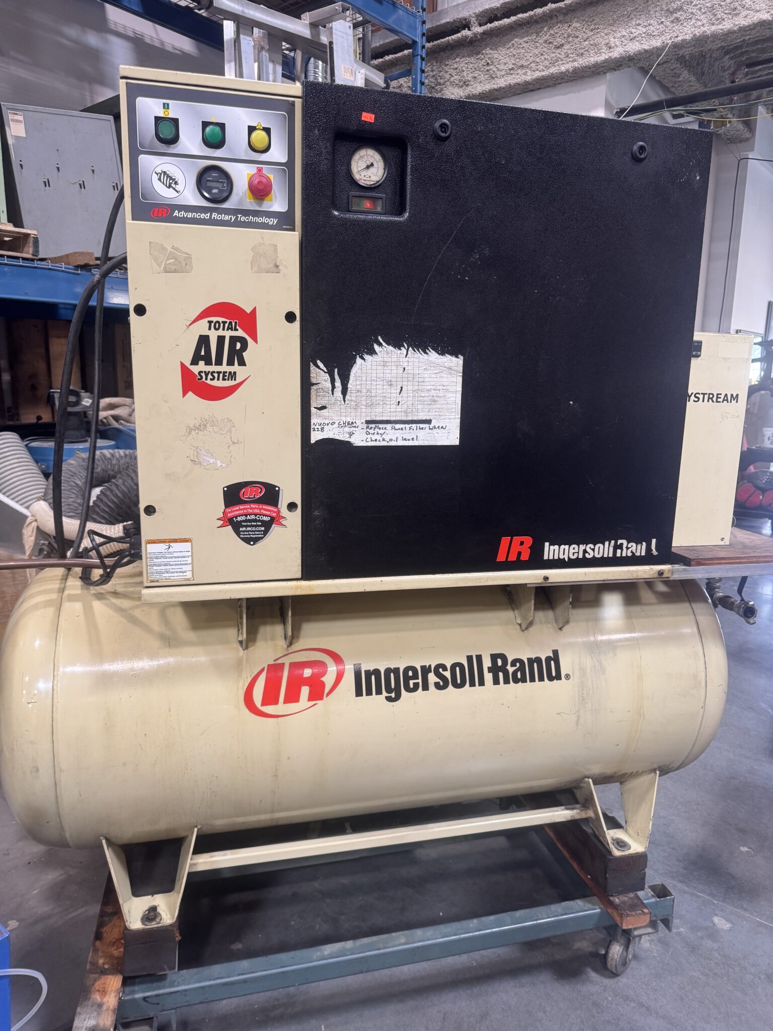 Used Ingersol Rand 15HP Screw Compressor – Coast Machinery Group