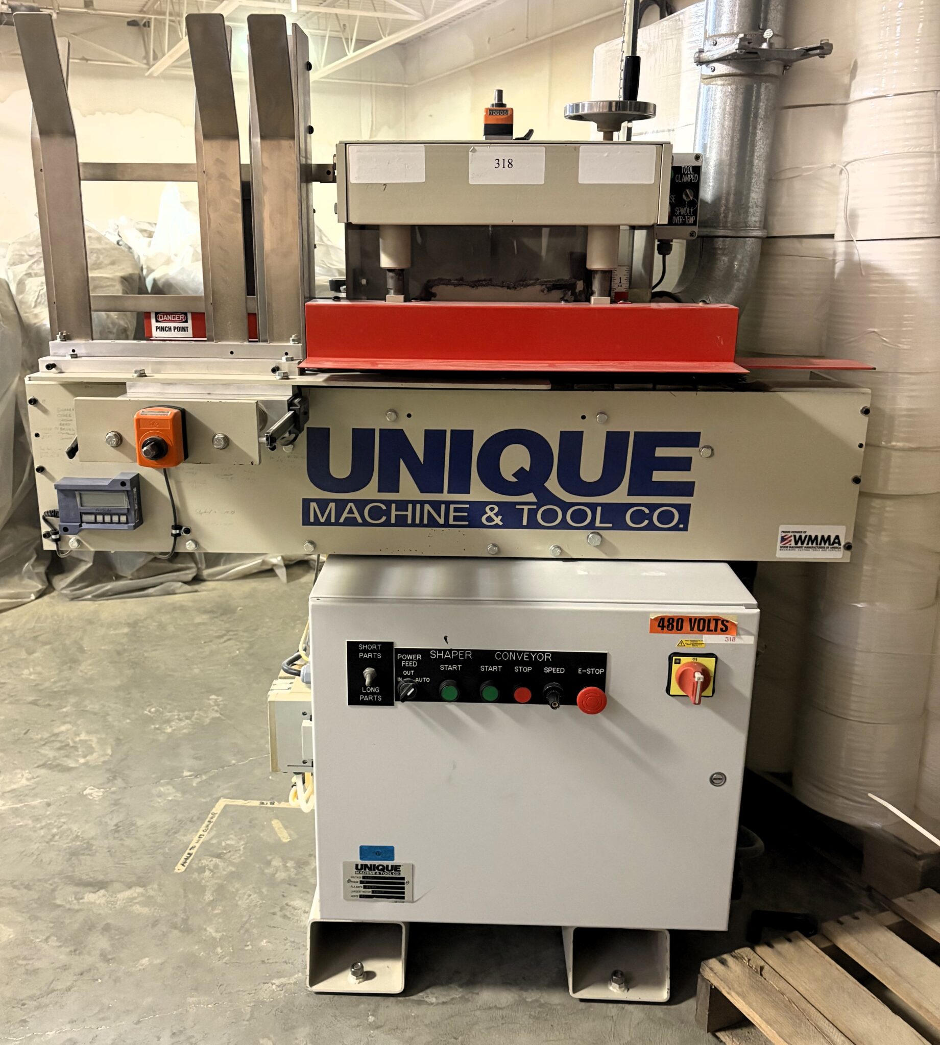 Used Unique 318 Stile Machine – Coast Machinery Group