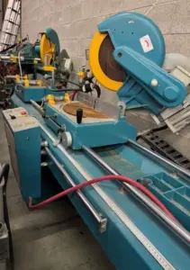 Used Yilmaz KD 402 Double Head Chop Saw for sale