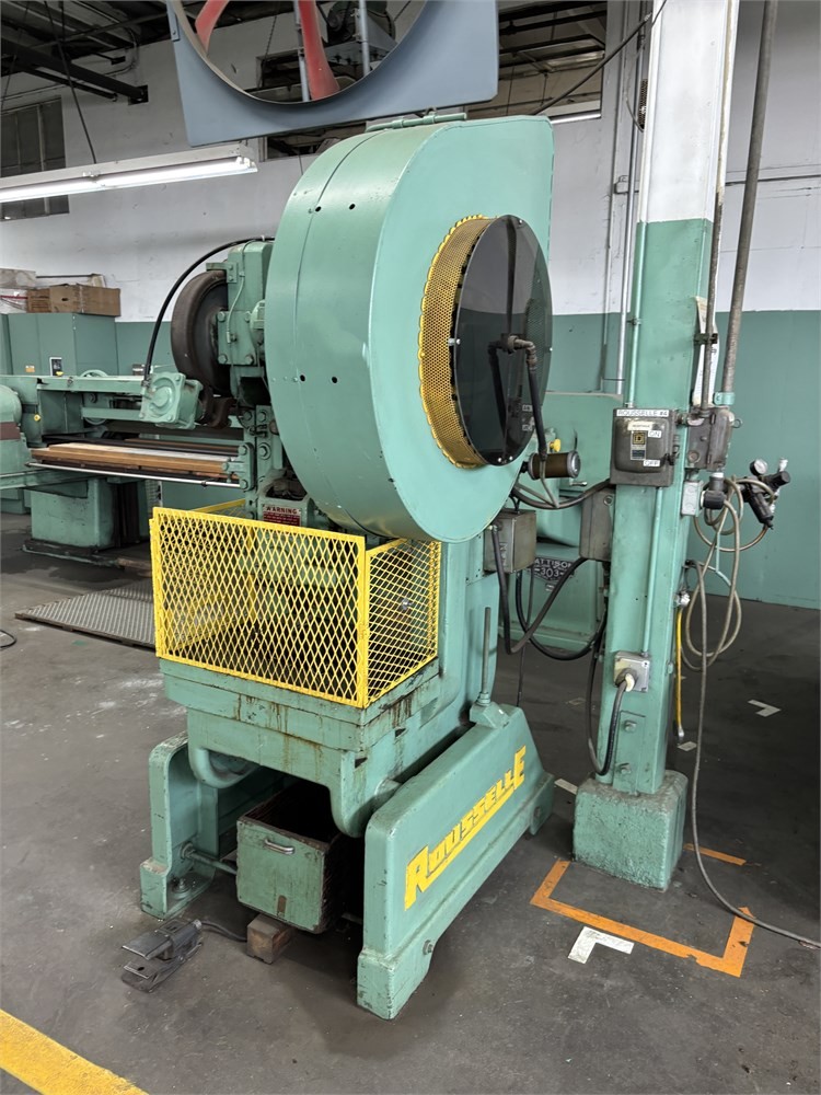 Used Rouselle No.4 Punch Press – Coast Machinery Group