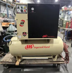 Used Ingersol Rand 15 HP Compressor w/ Dryer — Woodworking Machines for sale