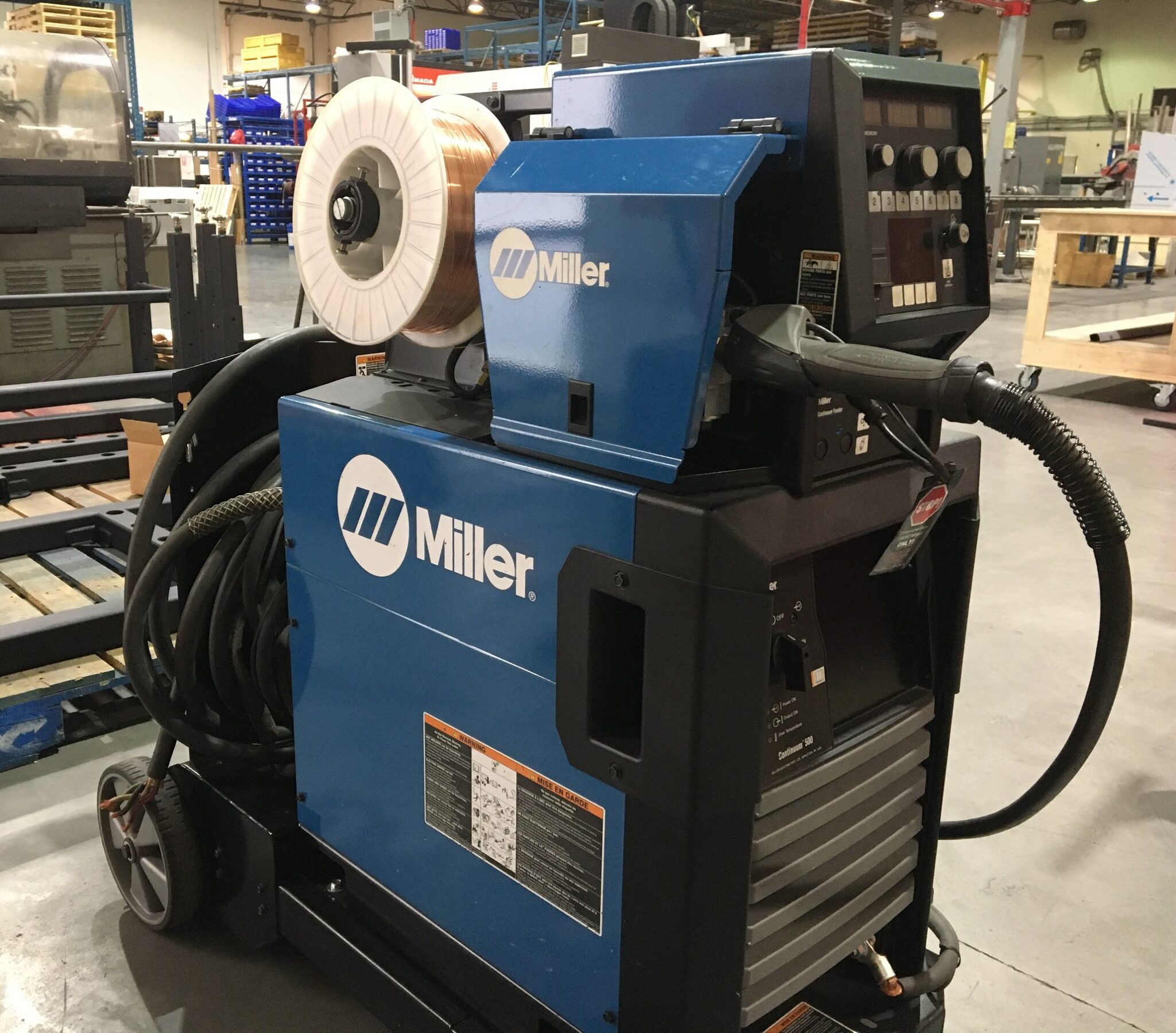 Used Miller Continuum 500 MigRunner Coast Machinery Group