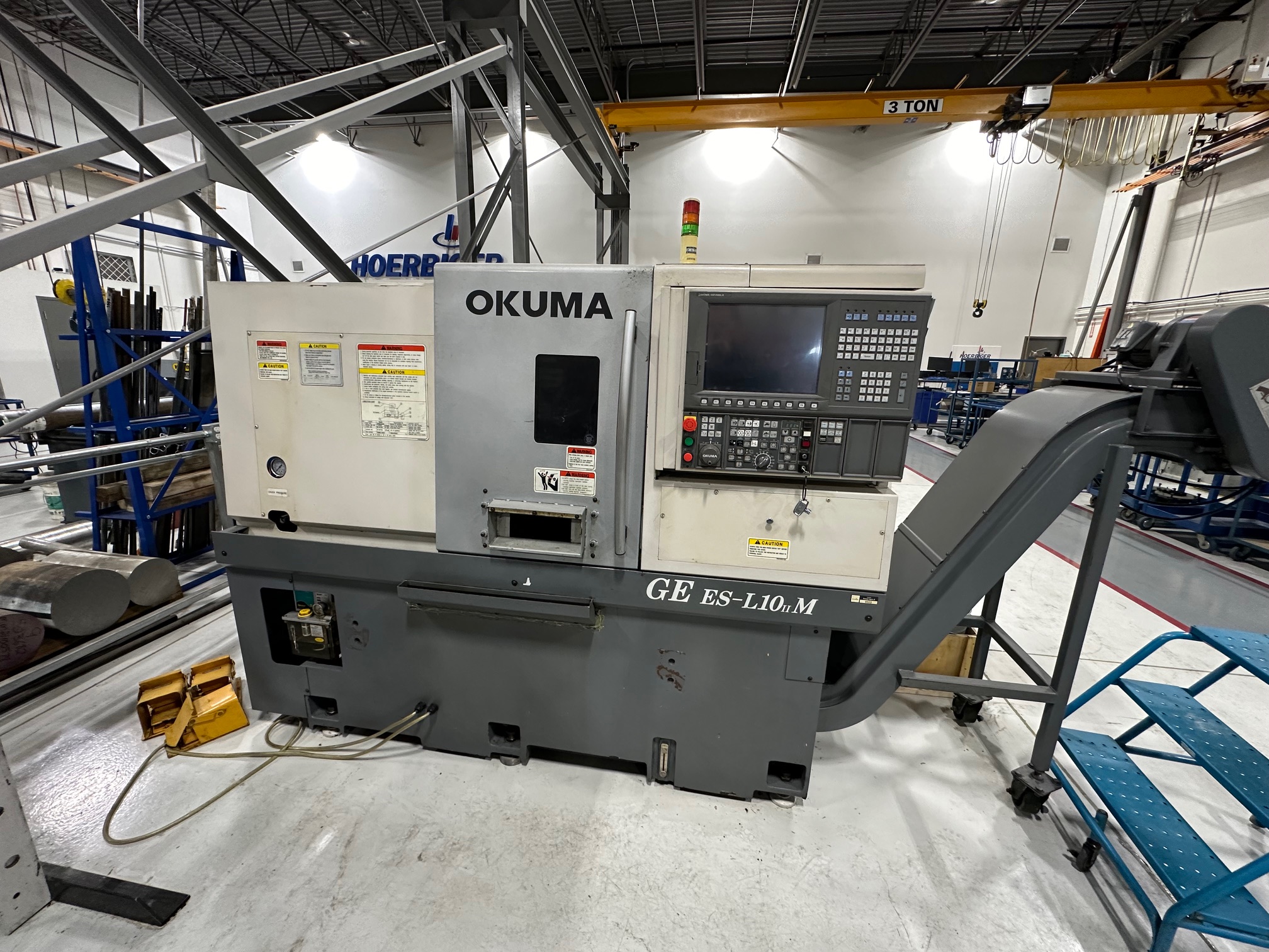 Used OKUMA ES-L10-M CNC Lathe – Coast Machinery Group