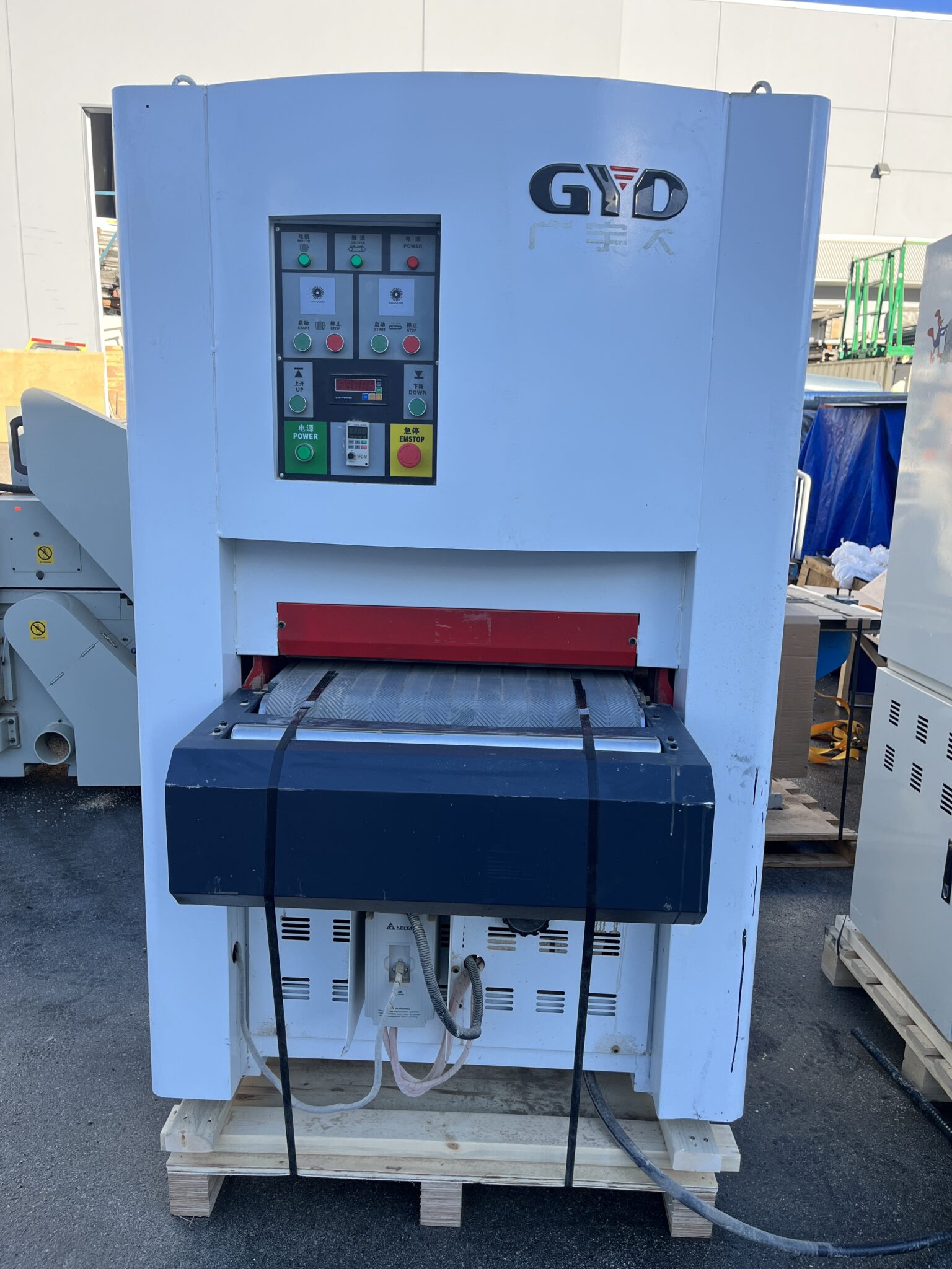 Used GYD 24" Thickness Sander Coast Machinery Group